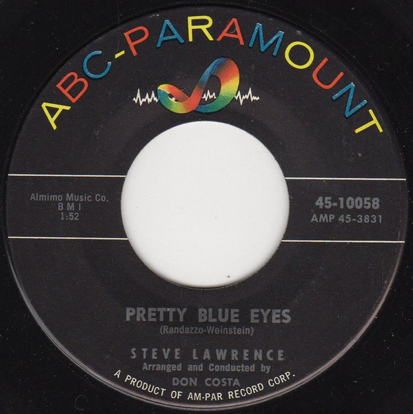Steve Lawrence (2) - Pretty Blue Eyes / You're Nearer - ABC-Paramount - 45-10058 - 7", Single 1171029545