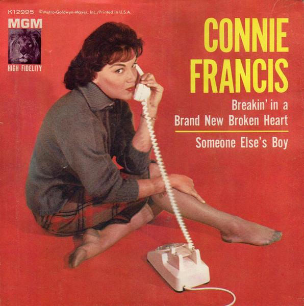 Connie Francis - Breakin' In A Brand New Broken Heart - MGM Records - K12995 - 7", Single 1171516859