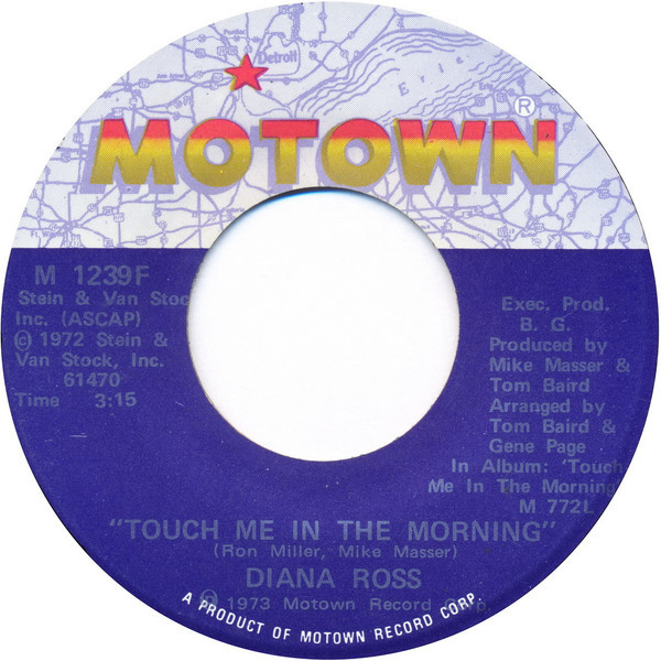 Diana Ross - Touch Me In The Morning - Motown - M 1239F - 7", Single 1171531494