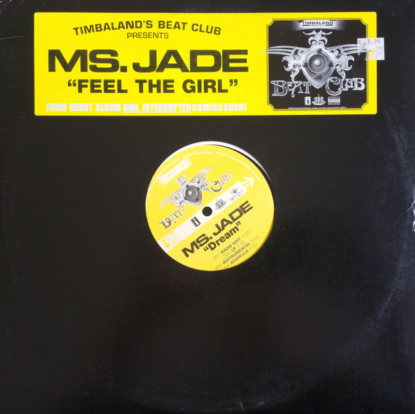 Ms. Jade - Feel The Girl (12", Promo)