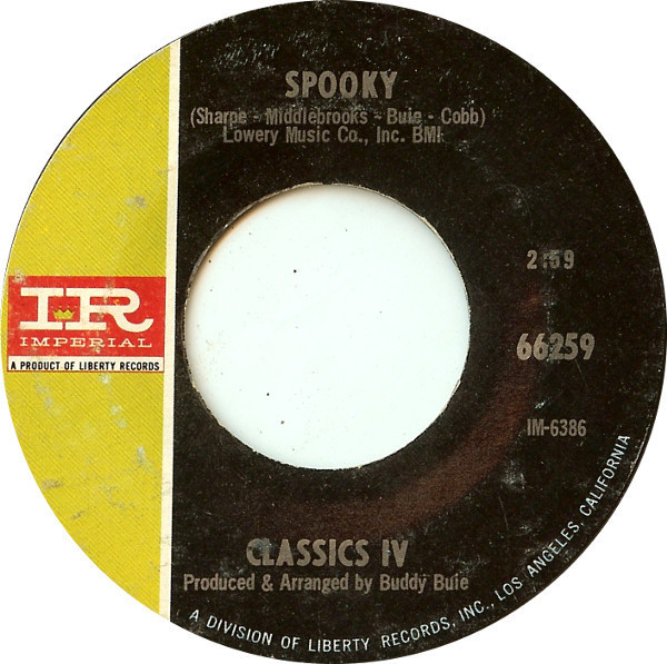 The Classics IV - Spooky / Poor People - Imperial - 66259 - 7", Single, Styrene, She 1171936230