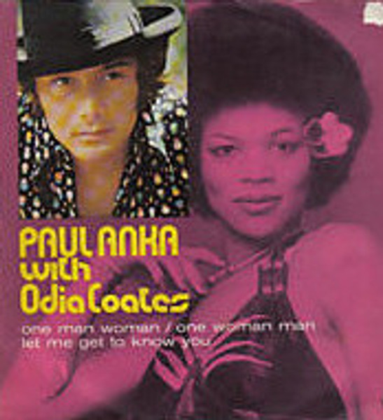 Paul Anka With Odia Coates - One Man Woman / One Woman Man - United Artists Records - UA-XW569-X - 7", Single, Styrene, Ter 1172580418