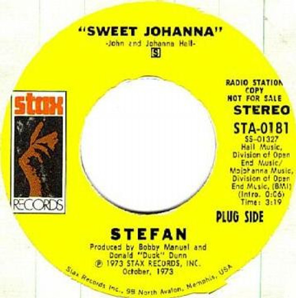 Stefan (7) - Sweet Johanna / Kokomo Me Baby (7", Single, Promo)