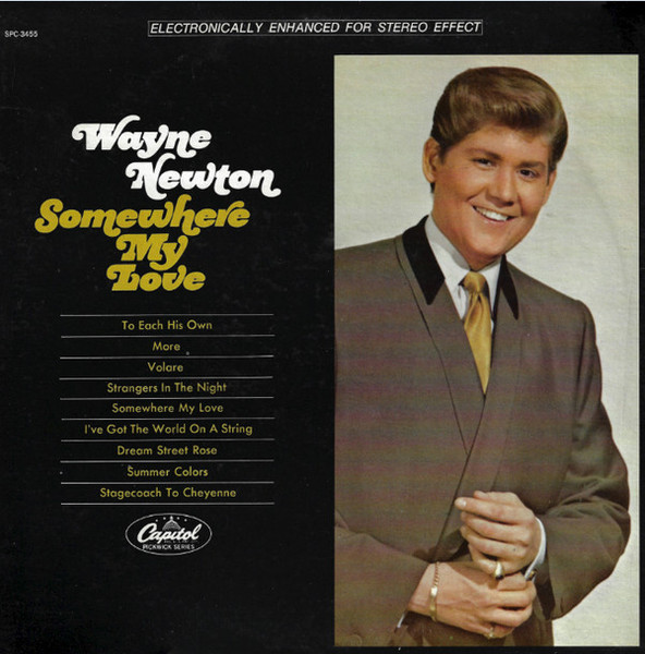 Wayne Newton - Somewhere My Love - Capitol Records - SPC-3455 - LP, Scr 1172964966