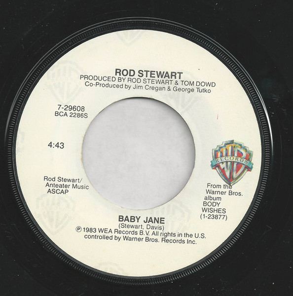 Rod Stewart - Baby Jane - Warner Bros. Records - 7-29608 - 7", Win 1174126485