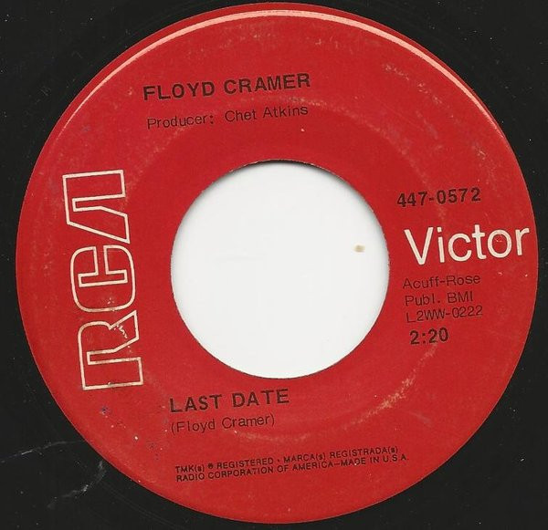 Floyd Cramer - Last Date / San Antonio Rose - RCA Victor - 447-0572 - 7", Single 1176081120