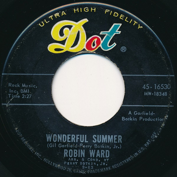 Robin Ward - Wonderful Summer / Dream Boy - Dot Records - 45-16530 - 7" 1176944067