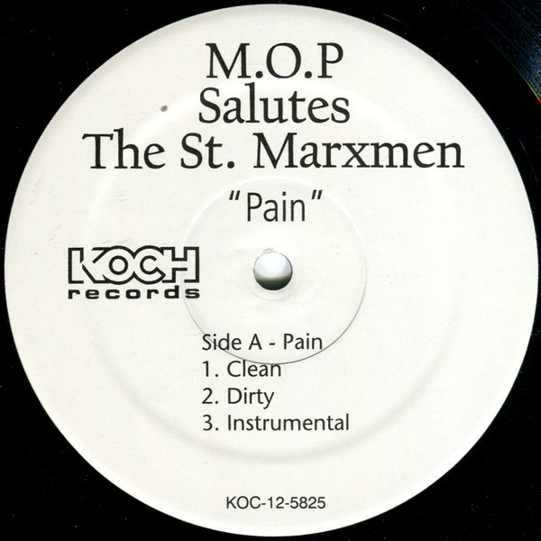 M.O.P. Salutes The Marxmen - Pain / Big Boi Game - Koch Records - KOC-12-5825 - 12" 1178498531