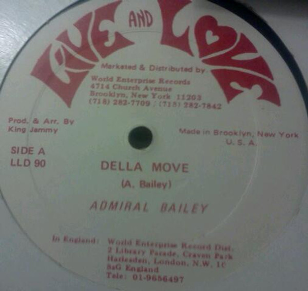 Admiral Bailey - Della Move (12")