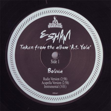 Esham - Bolivia / One Hundred (12")