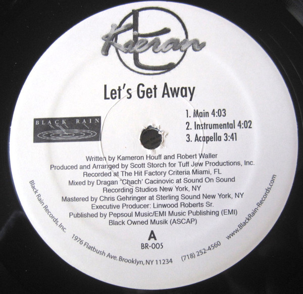 Kieran - Keep It Cool / Let's Get Away - Black Rain Records (2) - BR 004 - 12" 1186818817