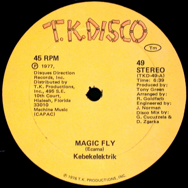 Kebekelektrik - Magic Fly (12")