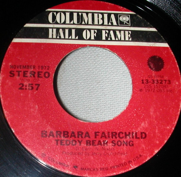 Barbara Fairchild - Teddy Bear Song / Kid Stuff (7", RE) Barbara Fairchild - Teddy Bear Song / Kid Stuff (7", RE)