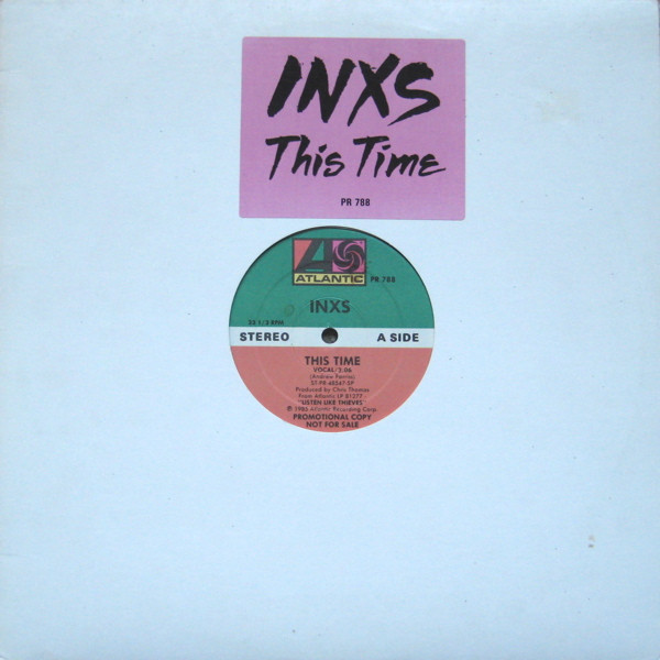 INXS - This Time (12", Single, Promo)