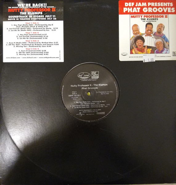 Various - Nutty Professor II - The Klumps (Phat Grooves) (2xLP, Smplr)