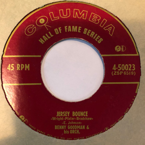 Benny Goodman And His Orchestra - Jersey Bounce / A String Of Pearls - Columbia - 4-50023 - 7", Single 1190875225