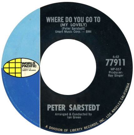 Peter Sarstedt - Where Do You Go To (My Lovely) / Morning Mountain (7", Single)