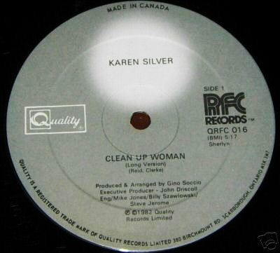 Karen Silver - Clean Up Woman (12")