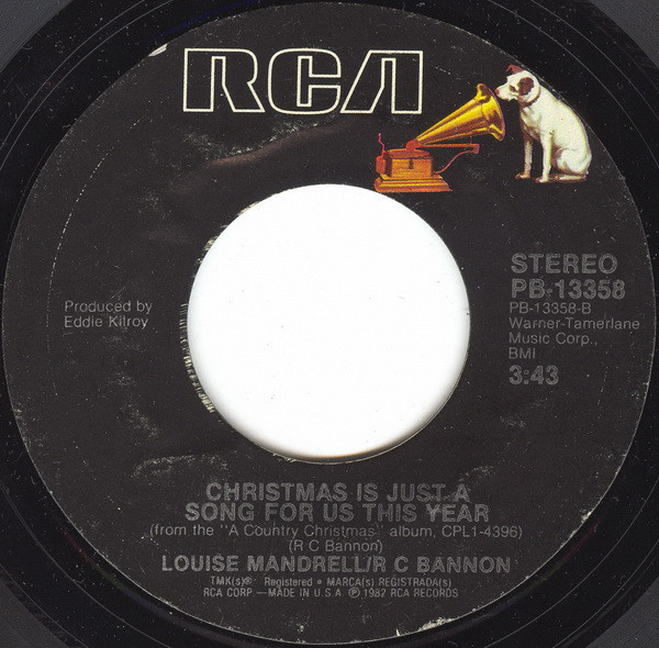 Alabama / Louise Mandrell / R.C. Bannon - Christmas In Dixie / Christmas Is Just A Song For Us This Year - RCA - PB-13358 - 7", Single, Styrene, Ind 1192029449