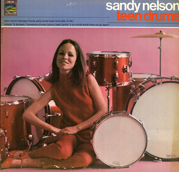 Sandy Nelson - Teen Drums - Sunset Records - SUM -1166 - LP, Comp, Mono 1194804953