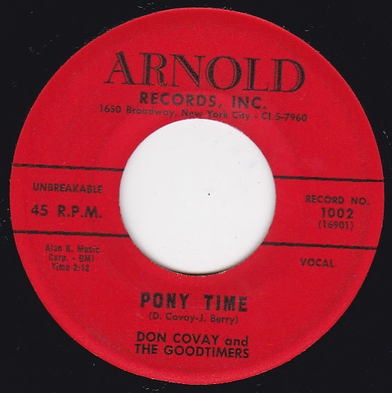 Don Covay & The Goodtimers - Pony Time / Love Boat (7", Single)