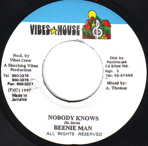 Beenie Man - Nobody Knows (7")