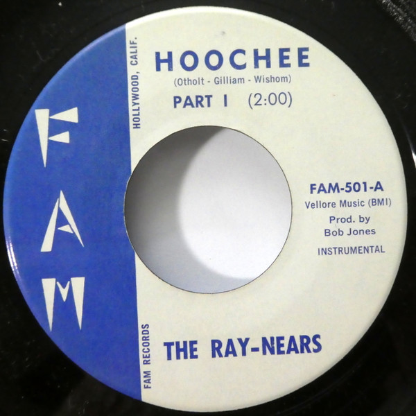 The Ray-Nears - Hoochee (7", Single)