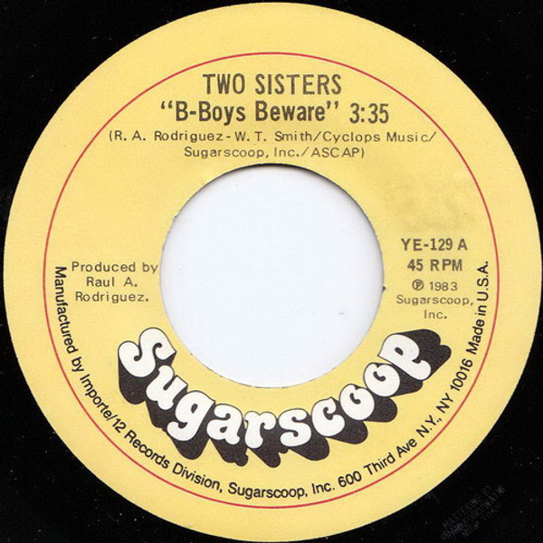 Two Sisters - B-Boys Beware (7")