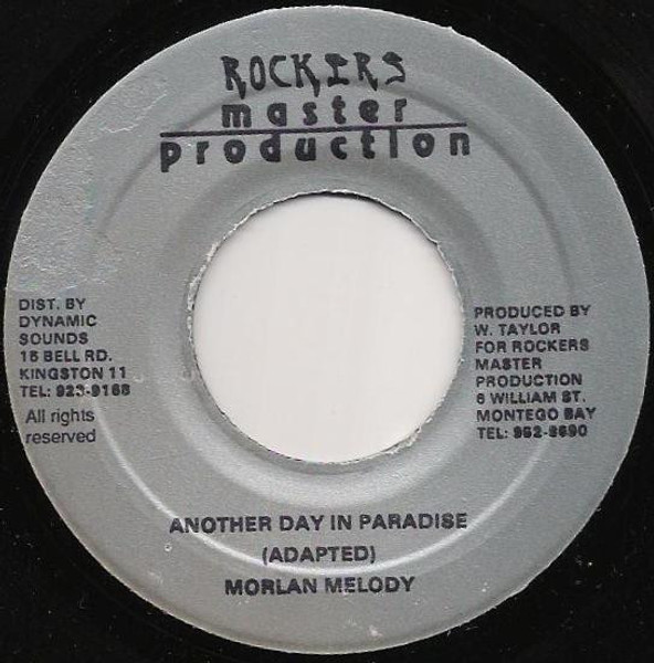 Morlan Melody - Another Day In Paradise (7", Single)
