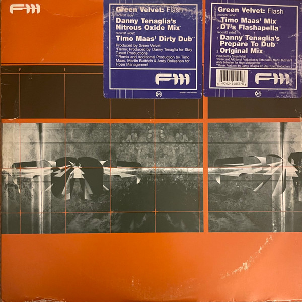Green Velvet - Flash (Remixes) (2x12")