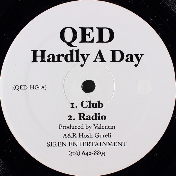 QED - Hardly A Day / Love Bites (12")