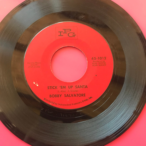 Bobby Salvatore - Stick Em Up Santa / Big Al (7", Single, Mono)