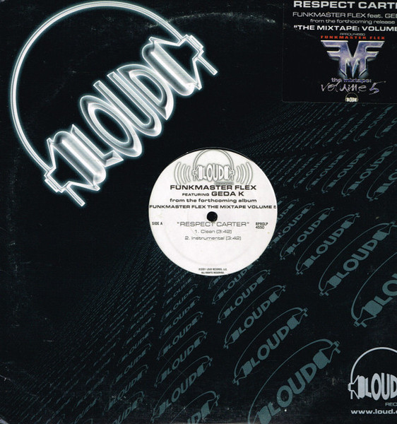Funkmaster Flex Featuring Geda K - Respect Carter (12", Promo)