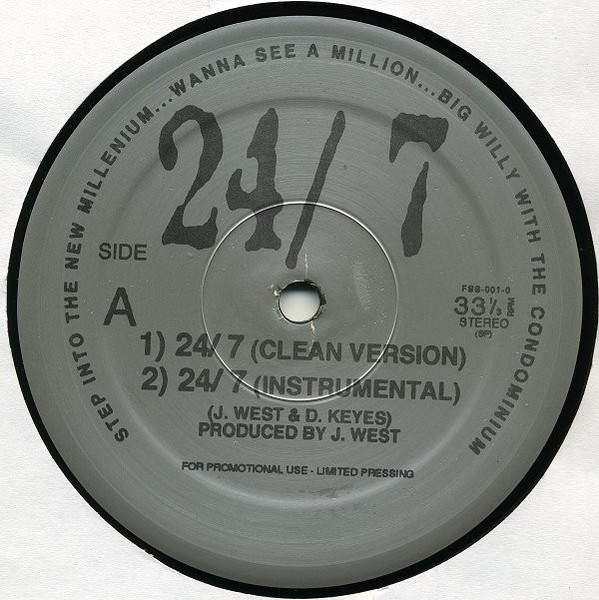 24/7 (2) - 24/7 - Not On Label - FSS-001-0 - 12", Ltd, Promo 1203992858 24/7 (2) - 24/7 - Not On Label - FSS-001-0 - 12", Ltd, Promo 1203992858
