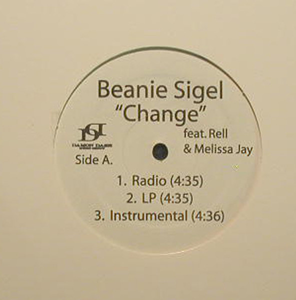 Beanie Sigel - Change - Damon Dash Music Group - BS-CHANGE-A - 12", Promo 1204263021