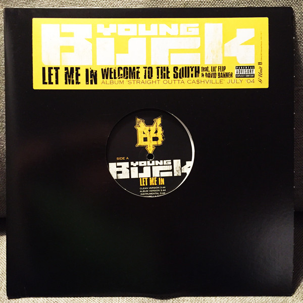 Young Buck - Let Me In / Welcome To The South - G Unit, Interscope Records - INTR-11161-1 - 12", Promo 1204286492