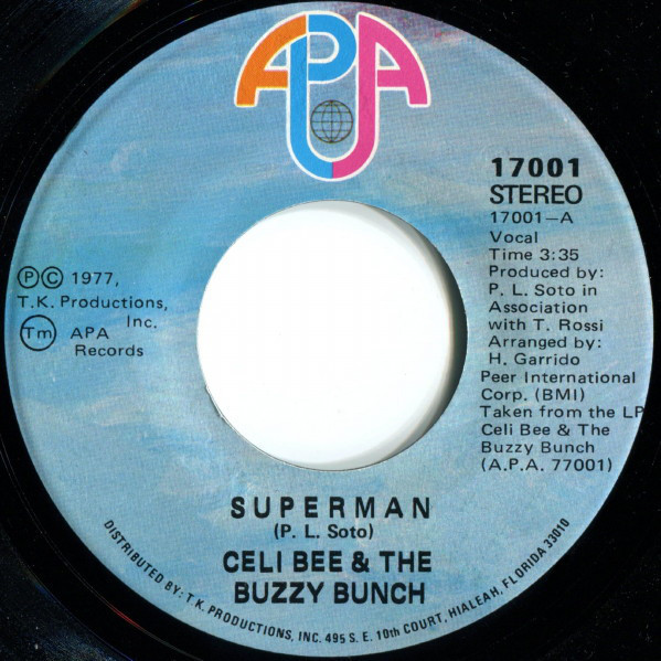 Celi Bee & The Buzzy Bunch - Superman (7", Single)