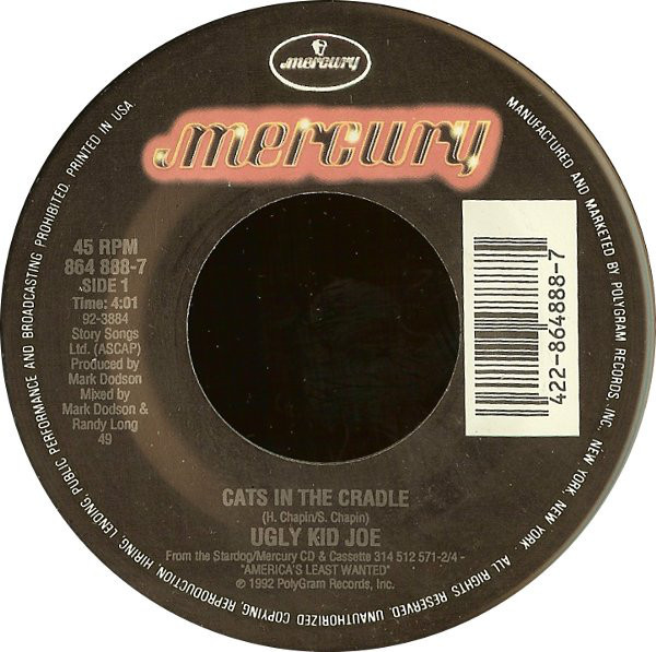 Ugly Kid Joe - Cats In The Cradle (7")