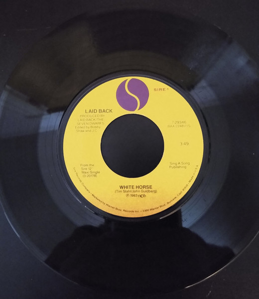 Laid Back - White Horse / So Wie So (7", Single, Win)