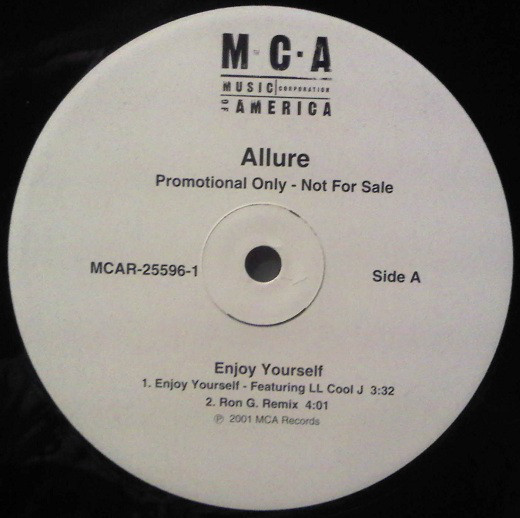 Allure (3) - Enjoy Yourself (Remixes) (2x12", Promo)