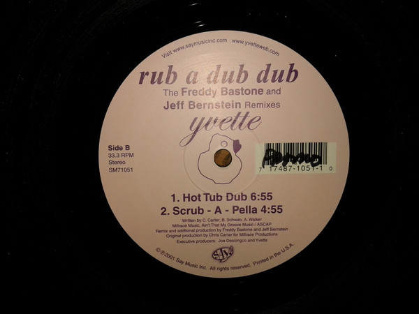 Yvette (14) - Rub A Dub Dub Remixes (12")