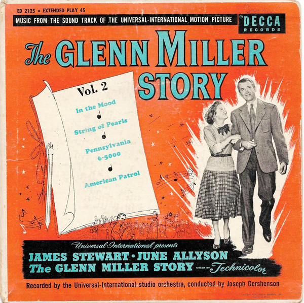 The Universal-International Orchestra - The Glenn Miller Story Vol.2 - Decca, Decca - ED-2125, ED 2125 - 7", EP 1210496418