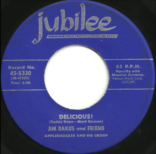 Jim Bakus* - Delicious! (7", M/Print)