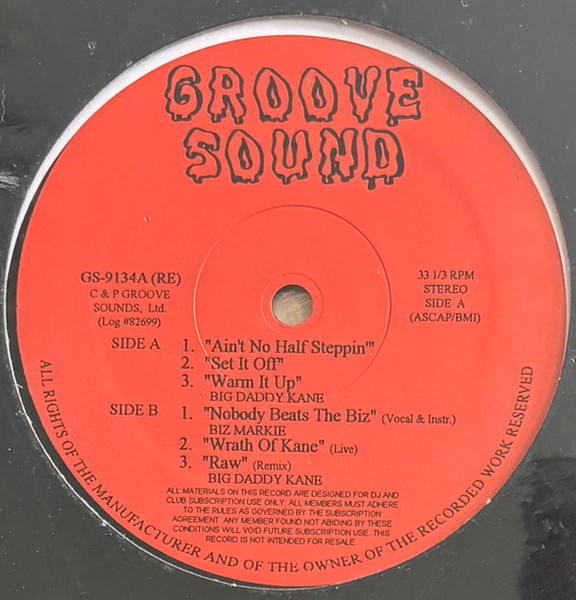 Big Daddy Kane, Biz Markie - Untitled (12", Comp, Unofficial)