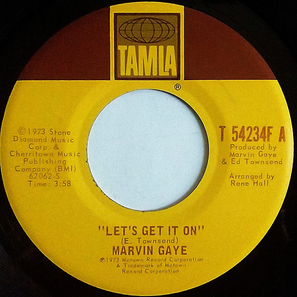 Marvin Gaye - Let's Get It On (7", Single)