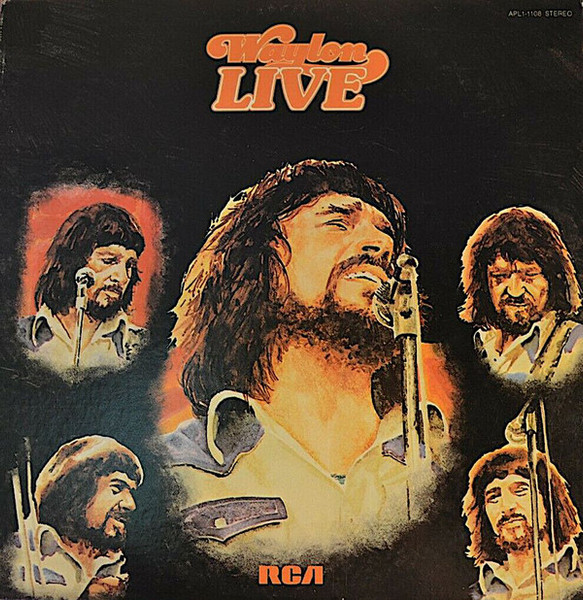 Waylon Jennings - Waylon Live (LP, Album, Ind)