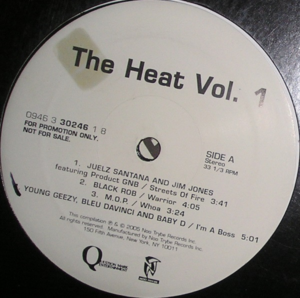 Various - The Heat Vol. 1 (LP, Comp, Promo)