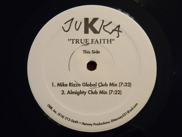 Jukka - True Faith (12")