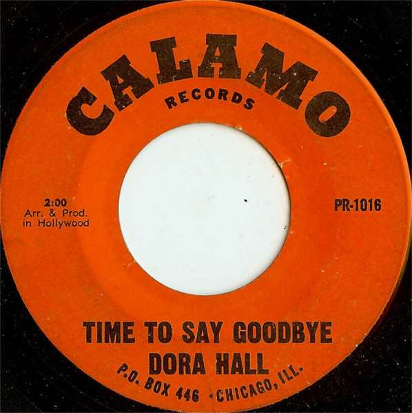 Dora Hall - Time To Say Goodbye / We'll Sing In The Sunshine (7", Single)