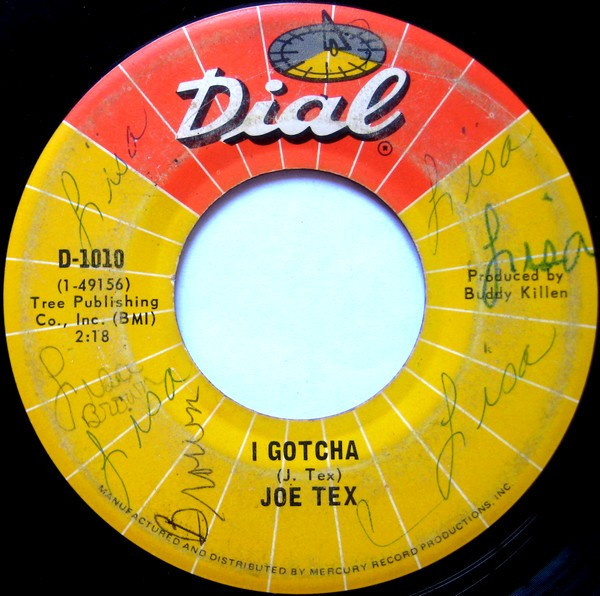 Joe Tex - I Gotcha (7", Single, San)